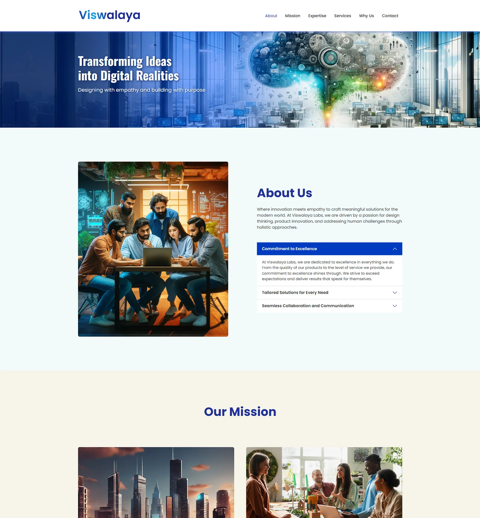viswalaya-website