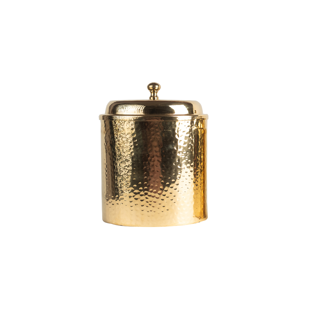 Brass Oval Canister - Image 2